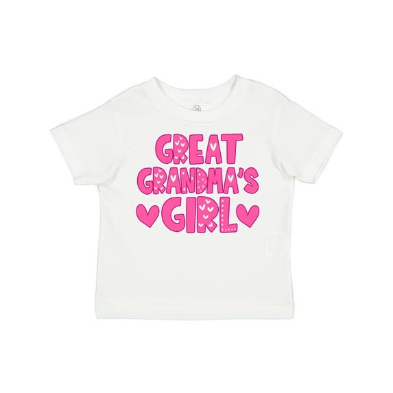 Inktastic Great Grandma's Girl Granddaughter Girls Toddler T-Shirt