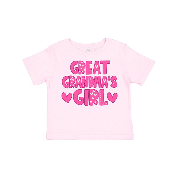 Inktastic Great Grandma's Girl Granddaughter Girls Toddler T-Shirt