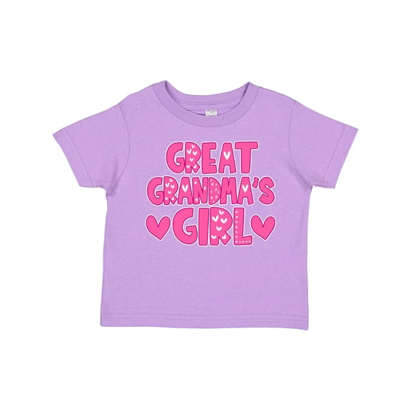 Inktastic Great Grandma's Girl Granddaughter Girls Toddler T-Shirt