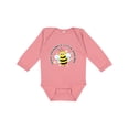 thumbnail image 1 of Inktastic Great Grandma's Little Honeybee Boys or Girls Long Sleeve Baby Bodysuit, 1 of 5