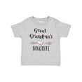 thumbnail image 1 of Inktastic Great Grandmas Favorite- Heart Great Grandchild Boys or Girls Baby T-Shirt, 1 of 5