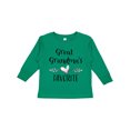 thumbnail image 1 of Inktastic Great Grandmas Favorite- Heart Great Grandchild Boys or Girls Long Sleeve Toddler T-Shirt, 1 of 5