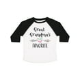 thumbnail image 1 of Inktastic Great Grandmas Favorite- Heart Great Grandchild Boys or Girls Toddler T-Shirt, 1 of 5