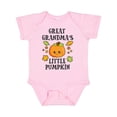 thumbnail image 1 of Inktastic Great Grandmas Little Pumpkin with Leaves and Stars Boys or Girls Baby Bodysuit, 1 of 5
