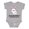 thumbnail image 1 of Inktastic Great Grandmas Snuggle Bunny Easter Girls Baby Bodysuit, 1 of 5