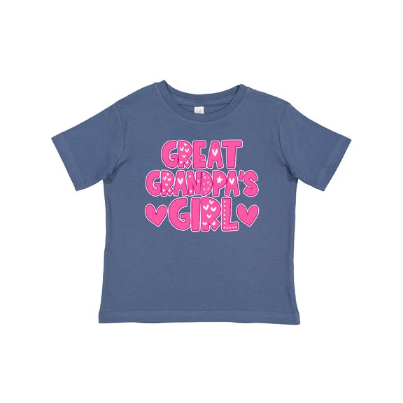 Inktastic Great Grandpa's Girl Granddaughter Gift Girls Baby T-Shirt