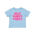 thumbnail image 1 of Inktastic Great Grandpa's Girl Granddaughter Gift Girls Baby T-Shirt, 1 of 5