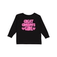 thumbnail image 1 of Inktastic Great Grandpa's Girl Granddaughter Gift Girls Long Sleeve Toddler T-Shirt, 1 of 5