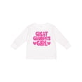 thumbnail image 1 of Inktastic Great Grandpa's Girl Granddaughter Gift Girls Long Sleeve Toddler T-Shirt, 1 of 5