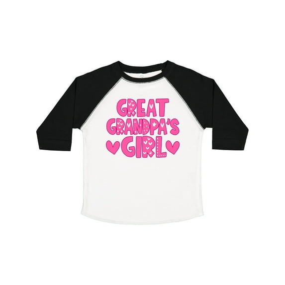 Inktastic Great Grandpa's Girl Granddaughter Gift Girls Toddler T-Shirt