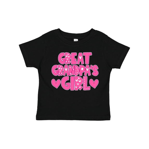 Inktastic Great Grandpa's Girl Granddaughter Gift Girls Toddler T-Shirt
