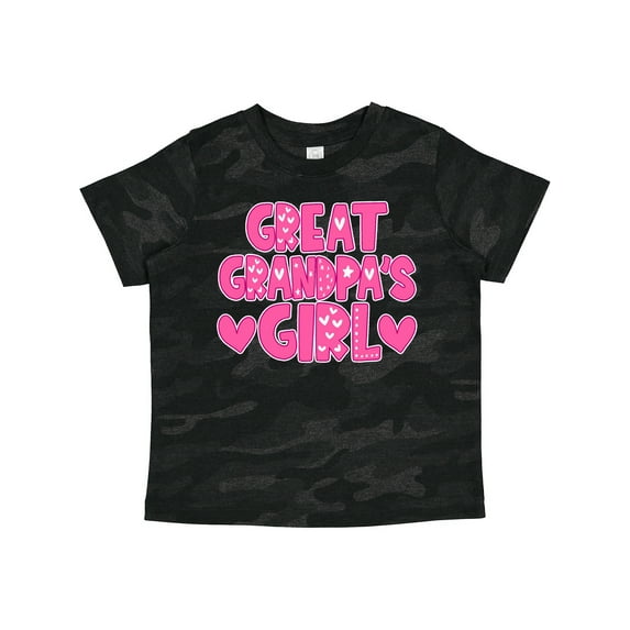 Inktastic Great Grandpa's Girl Granddaughter Gift Girls Toddler T-Shirt