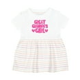 thumbnail image 1 of Inktastic Great Grandpa's Girl Granddaughter Girls Baby Dress, 1 of 5