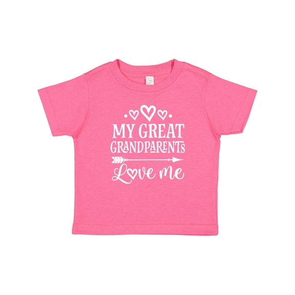 Inktastic Great Grandparents Love Me Grandkids Boys or Girls Baby T-Shirt