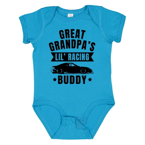 Inktastic Great Grandpas Lil Racing Buddy Boys or Girls Baby Bodysuit