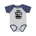 thumbnail image 1 of Inktastic Great Grandpas Lil Racing Buddy Boys or Girls Baby Bodysuit, 1 of 5