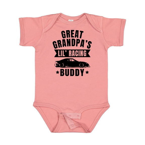 Inktastic Great Grandpas Lil Racing Buddy Boys or Girls Baby Bodysuit