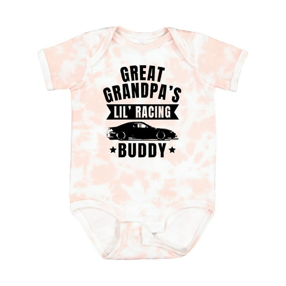 Inktastic Great Grandpas Lil Racing Buddy Boys or Girls Baby Bodysuit