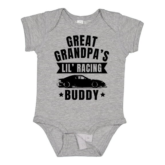Inktastic Great Grandpas Lil Racing Buddy Boys or Girls Baby Bodysuit