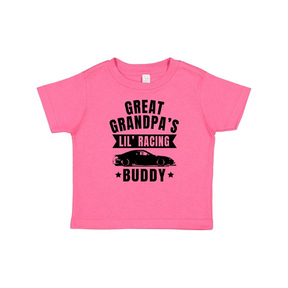 Inktastic Great Grandpas Lil Racing Buddy Boys or Girls Baby T-Shirt