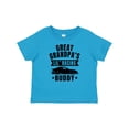 thumbnail image 1 of Inktastic Great Grandpas Lil Racing Buddy Boys or Girls Baby T-Shirt, 1 of 5