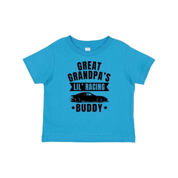 Inktastic Great Grandpas Lil Racing Buddy Boys or Girls Baby T-Shirt