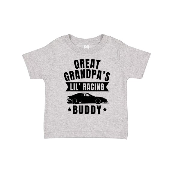 Inktastic Great Grandpas Lil Racing Buddy Boys or Girls Toddler T-Shirt