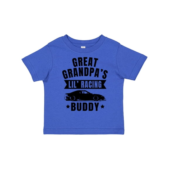 Inktastic Great Grandpas Lil Racing Buddy Boys or Girls Toddler T-Shirt