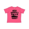 thumbnail image 1 of Inktastic Great Grandpas Lil Racing Buddy Boys or Girls Toddler T-Shirt, 1 of 5