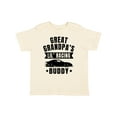 thumbnail image 1 of Inktastic Great Grandpas Lil Racing Buddy Boys or Girls Toddler T-Shirt, 1 of 5