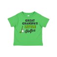 thumbnail image 1 of Inktastic Great Grandpas Little Golfer with Golf Club and Ball Boys or Girls Toddler T-Shirt, 1 of 5