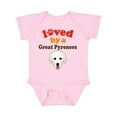 thumbnail image 1 of Inktastic Great Pyrenees Dog Gift Boys or Girls Baby Bodysuit, 1 of 5