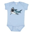 thumbnail image 1 of Inktastic Great White Shark Boys or Girls Baby Bodysuit, 1 of 5