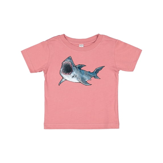 Inktastic Great White Shark Boys or Girls Baby T-Shirt