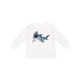 thumbnail image 1 of Inktastic Great White Shark Boys or Girls Long Sleeve Toddler T-Shirt, 1 of 5