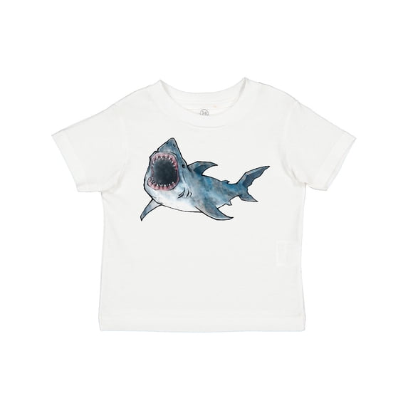 Inktastic Great White Shark Boys or Girls Toddler T-Shirt