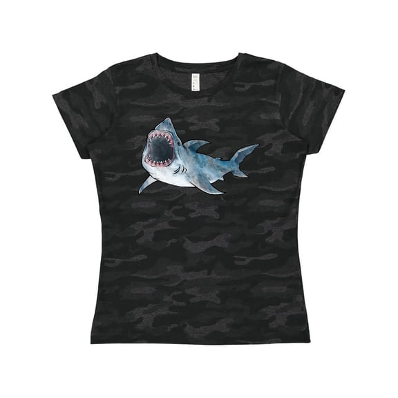 Inktastic Great White Shark Women's T-Shirt