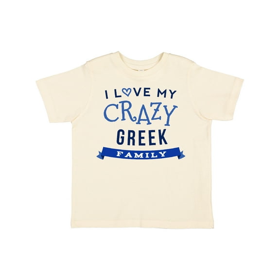 Inktastic Greek Family Funny Boys or Girls Toddler T-Shirt