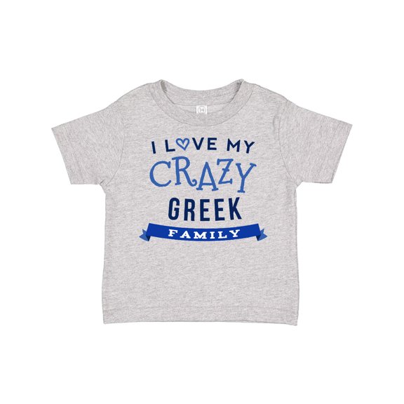 Inktastic Greek Family Funny Boys or Girls Toddler T-Shirt