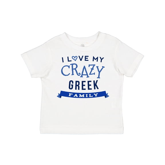 Inktastic Greek Family Funny Boys or Girls Toddler T-Shirt