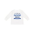 thumbnail image 1 of Inktastic Greek Family Pride Awesome Boys or Girls Long Sleeve Toddler T-Shirt, 1 of 5