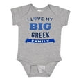 thumbnail image 1 of Inktastic Greek Family Pride Heritage Boys or Girls Baby Bodysuit, 1 of 5