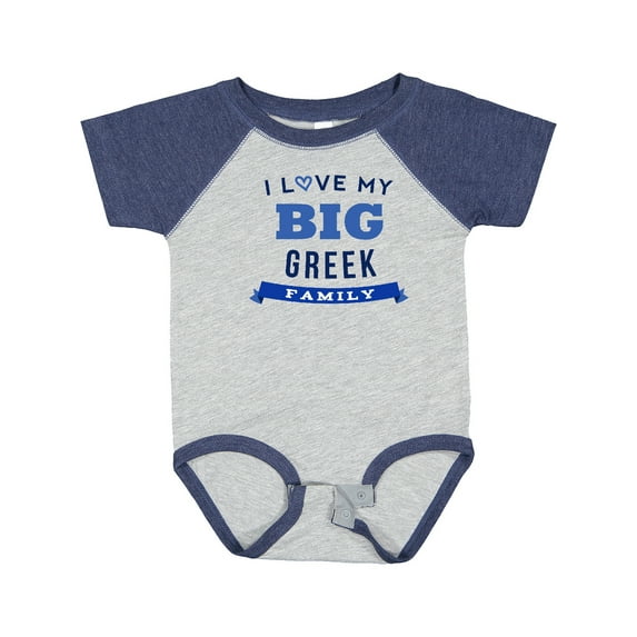 Inktastic Greek Family Pride Heritage Boys or Girls Baby Bodysuit
