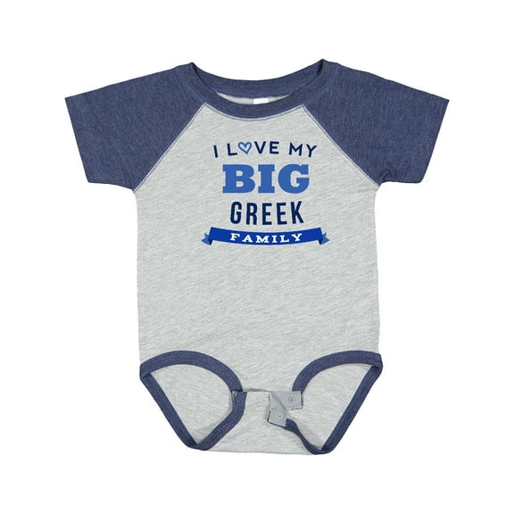 Inktastic Greek Family Pride Heritage Boys or Girls Baby Bodysuit