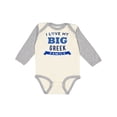 thumbnail image 1 of Inktastic Greek Family Pride Heritage Boys or Girls Long Sleeve Baby Bodysuit, 1 of 5