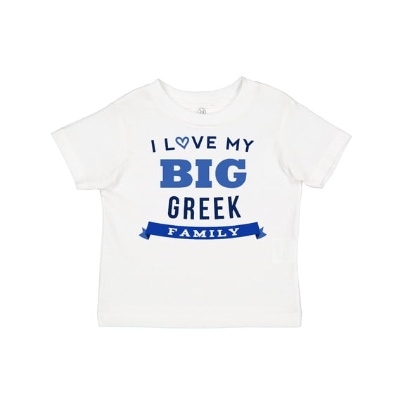 Inktastic Greek Family Pride Heritage Boys or Girls Toddler T-Shirt