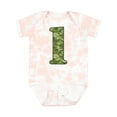 thumbnail image 1 of Inktastic Green Camo 1st Birthday Boys Baby Bodysuit, 1 of 5