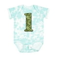 thumbnail image 1 of Inktastic Green Camo 1st Birthday Boys Baby Bodysuit, 1 of 5