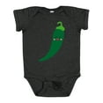 thumbnail image 1 of Inktastic Green Chili Pepper Kawaii Boys or Girls Baby Bodysuit, 1 of 5