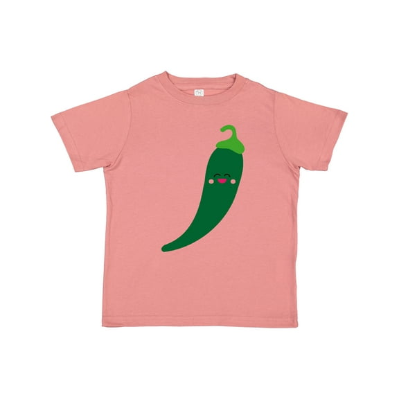 Inktastic Green Chili Pepper Kawaii Boys or Girls Toddler T-Shirt